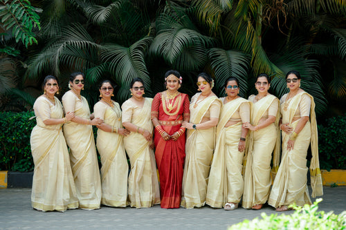 Kerala Tissue Set Saree